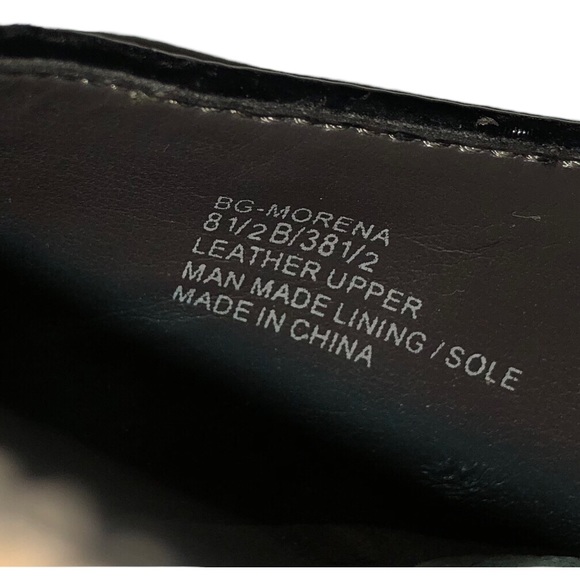 Gorgeous BCG Suede Peep Toe pumps, muted sage green with buckled strap sz 8.5B - Picture 8 of 15